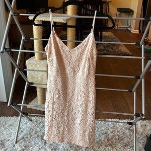 Pink Lace Dress